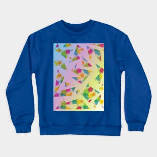 Fun 90's Pattern Crewneck Sweatshirt